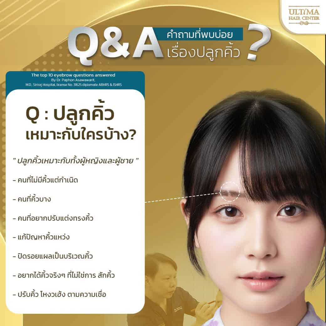 ปลูกคิ้วคืออะไร